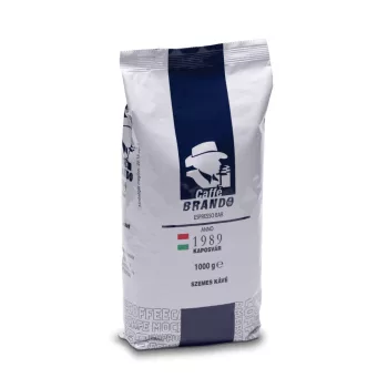 Szemes kávé arabica–robusta keverék pörkölt kivitelben – Kék Brando