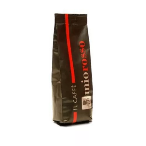 Őrölt kávé Mio Rosso pörkölt kávé 250 g csomagolás