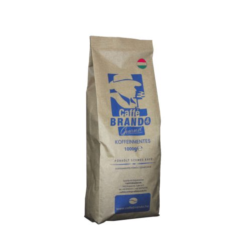 Koffeinmentes szemes kávé 1 kg 50% Arabica 50% Robusta