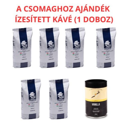 SZEMES KÁVÉ CSOMAG XL CAFFE BRANDO KÉK
