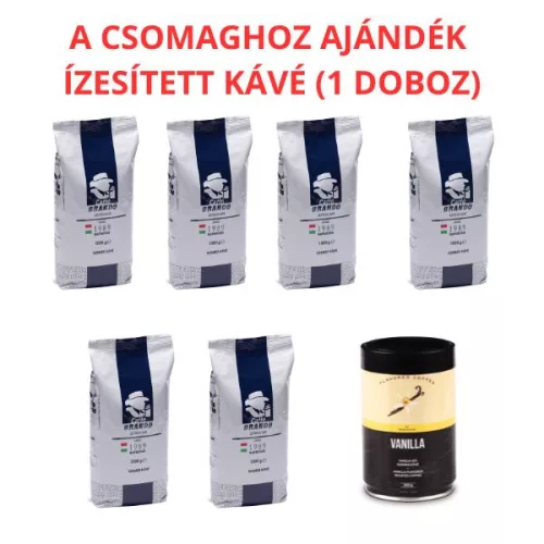 SZEMES KÁVÉ CSOMAG XL CAFFE BRANDO KÉK