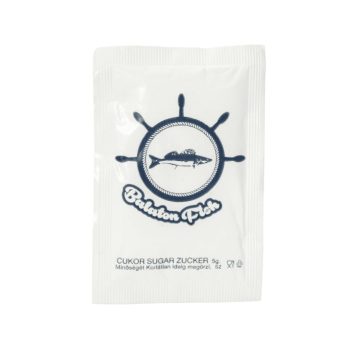 Tasakos fehér cukor 5 g – FISCH, vendéglátás és HORECA felhasználásra