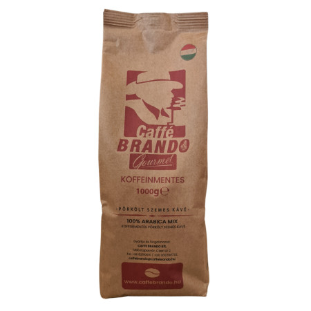 Ciao Brando "Koffeinmentes" szemes pörkölt kávé 100% arabica