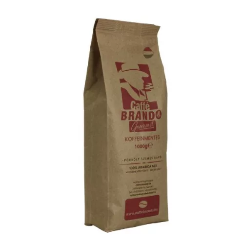 Koffeinmentes pörkölt szemes kávé – 100% arabica
