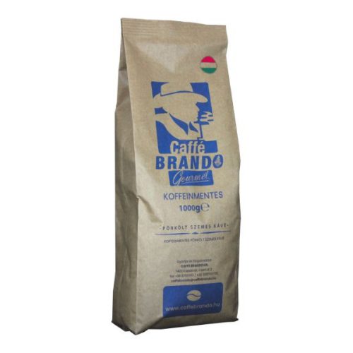 Koffeinmentes pörkölt szemes kávé – 100% robusta