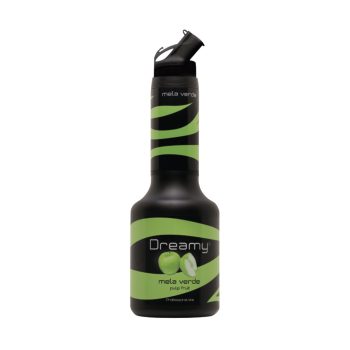 zöldalma püré és gyümölcspüré limonádéhoz és koktélokhoz vendéglátóipari felhasználásra