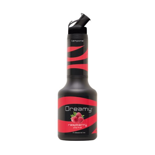 Dreamy málna gyümölcspüré limonádéhoz koktélokhoz és mocktail italokhoz