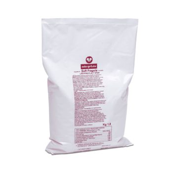   Eper ízű lágyfagylalt por vendéglátóipari kiszerelésben