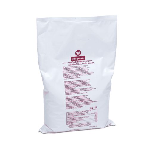 Kék málna ízű lágyfagylalt por vendéglátóipari kiszerelésben 1,8 kg
