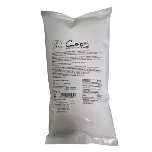 Pisztácia ízű lágyfagylalt por Capri Soft