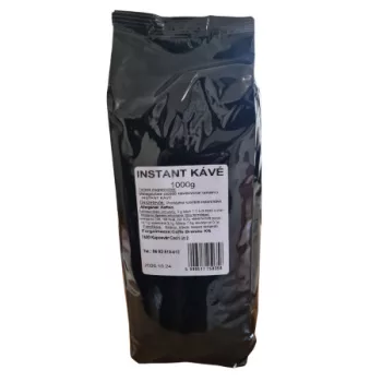 Instant fekete kávé 1000 g – gazdaságos kiszerelés