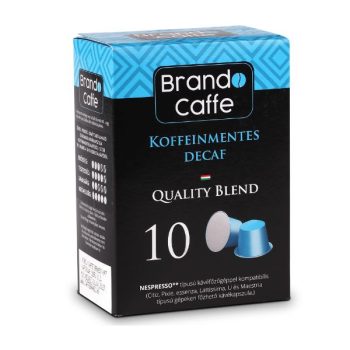   Nespresso kompatibilis koffeinmentes kávékapszula – arabica-robusta keverék