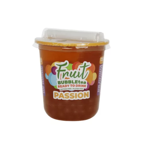Bobble Gyümölcskaviár 350 ml Ready to Go Passion Fruit poharas ital