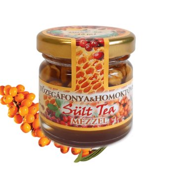 Tőzegáfonya & homoktövis Sült Tea mézzel 40ml