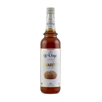 Amaretto szirup 0,7 l Il Doge kávéitalok ízesítéséhez