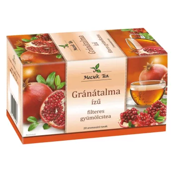 Gránátalma ízű filteres gyümölcstea