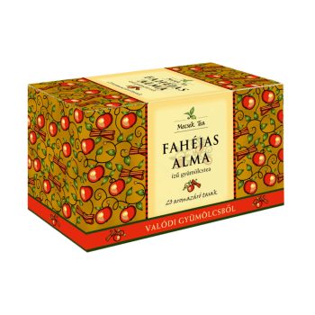 FAHÉJAS ALMA ízű filteres gyümölcstea