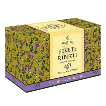 Feketeribizli ízű filteres gyümölcstea