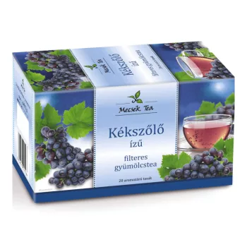 KÉKSZŐLŐ ízű filteres gyümölcstea
