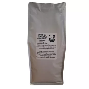   Speciality pörkölt szemes kávé Guatemala – világos pörkölés, 100% arabica
