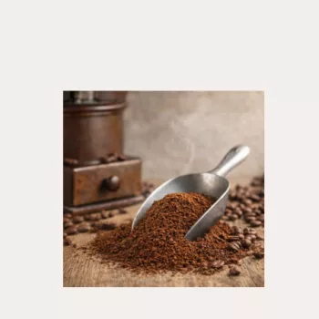 Pörkölt őrölt kávék