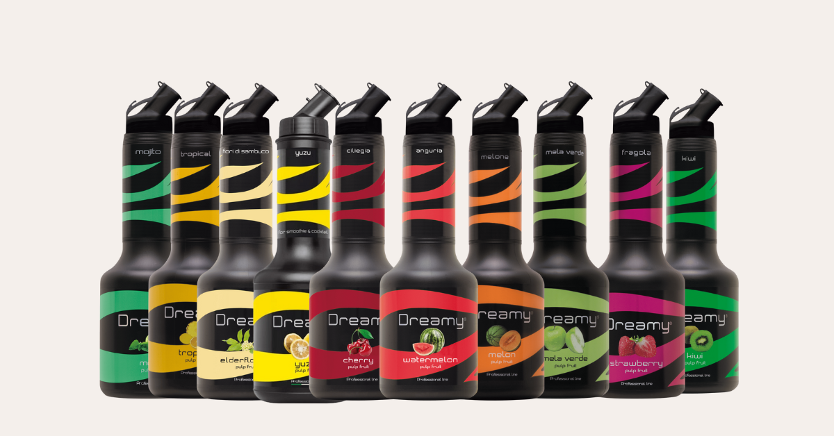 Dreamy gyümölcspüré – limonádé és koktél alapanyag vendéglátásba
