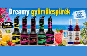 Dreamy gyümölcspürék vendéglátásba – olasz minőségű alapanyag látványos italokhoz