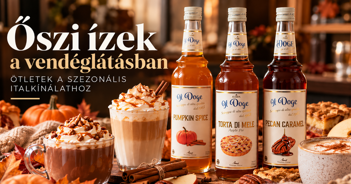 Őszi ízek a vendéglátásban – ötletek a szezonális italkínálathoz